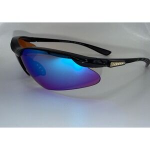 Sundog F3- Stinger  Black Frame  Mirror Lens Ultraflex TR90 Frame Sunglasses